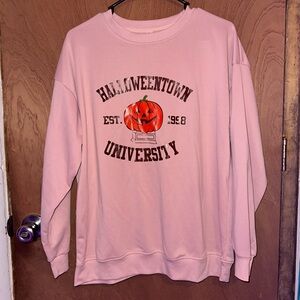 Pink Halloween sweatshirt